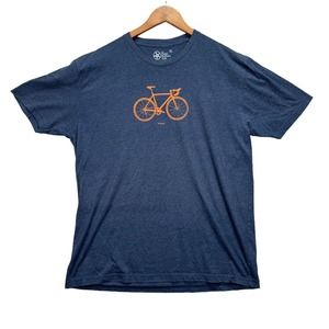 Pedal Pushers Club Racing Road Bike Bicycle Ride Race Blue T-Shirt Men's XL